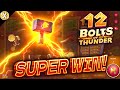  12 bolts of thunder thunderkick  uk player lands quickest epic big win ever