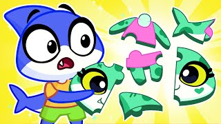 Zombie Body Puzzle Play Where Is My Face? Baby Learn Colors Pretend Play For Kids