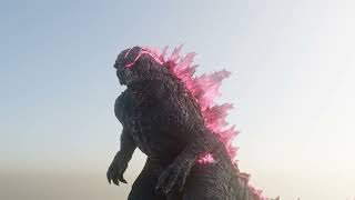 Evolved Godzilla Atomic Breath Test | Godzilla x Kong The New Empire Animation