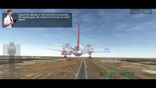 How to take off in airline commander,😉
