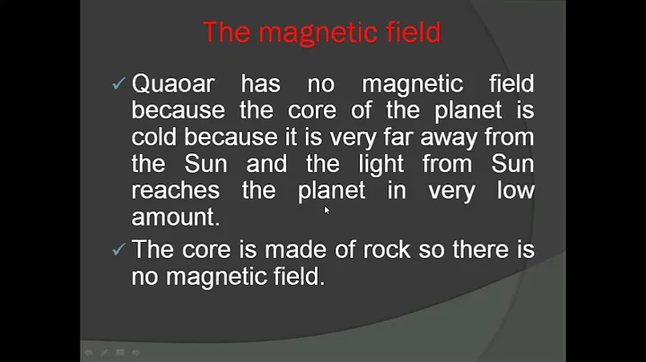 interesting facts of Quaoar Part 1