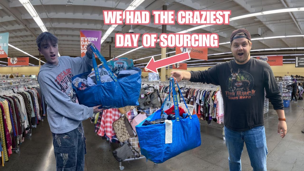 У нас был самый безумный день поиска винтажной одежды!