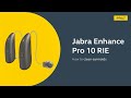 How to clean earmolds on Jabra Enhance Pro 10 RIE hearing aids