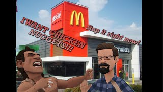 Talking Ben misbehaves at breakfast (Plotagon Version) (With humans)