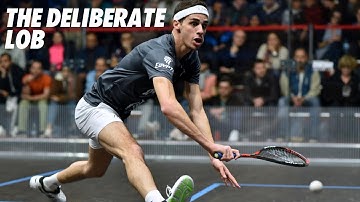 Squash tips: The deliberate lob with David Pearson