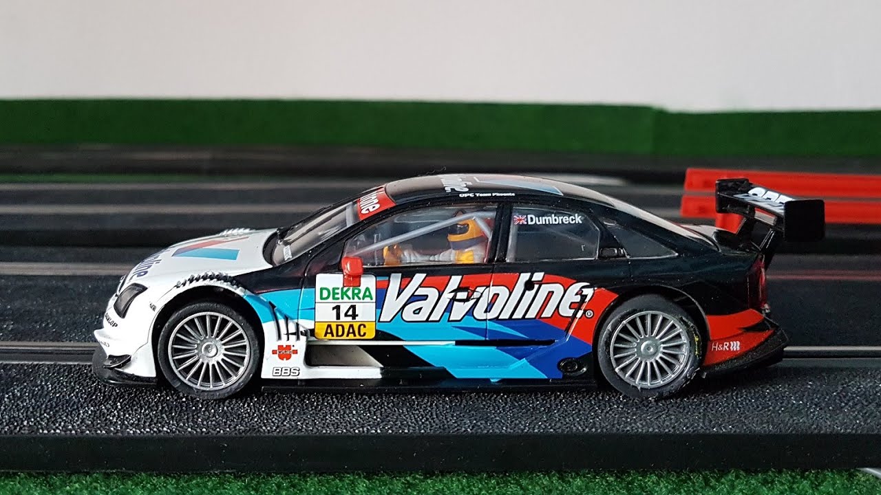 Opel V8 Coupé Opel Service SCALEXTRIC circuit slot 1/32
