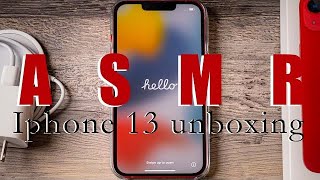 Iphone 13 (Product Red) Unboxing, Mag Safe Charger, 20W USB-C and Otterbox Screen Protector install