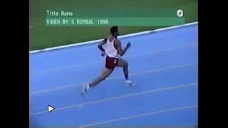 Michael Granville National HS Record in 800m - 146.45 (COMPLETE RACE) (CA State Prelims - 5/31/96)