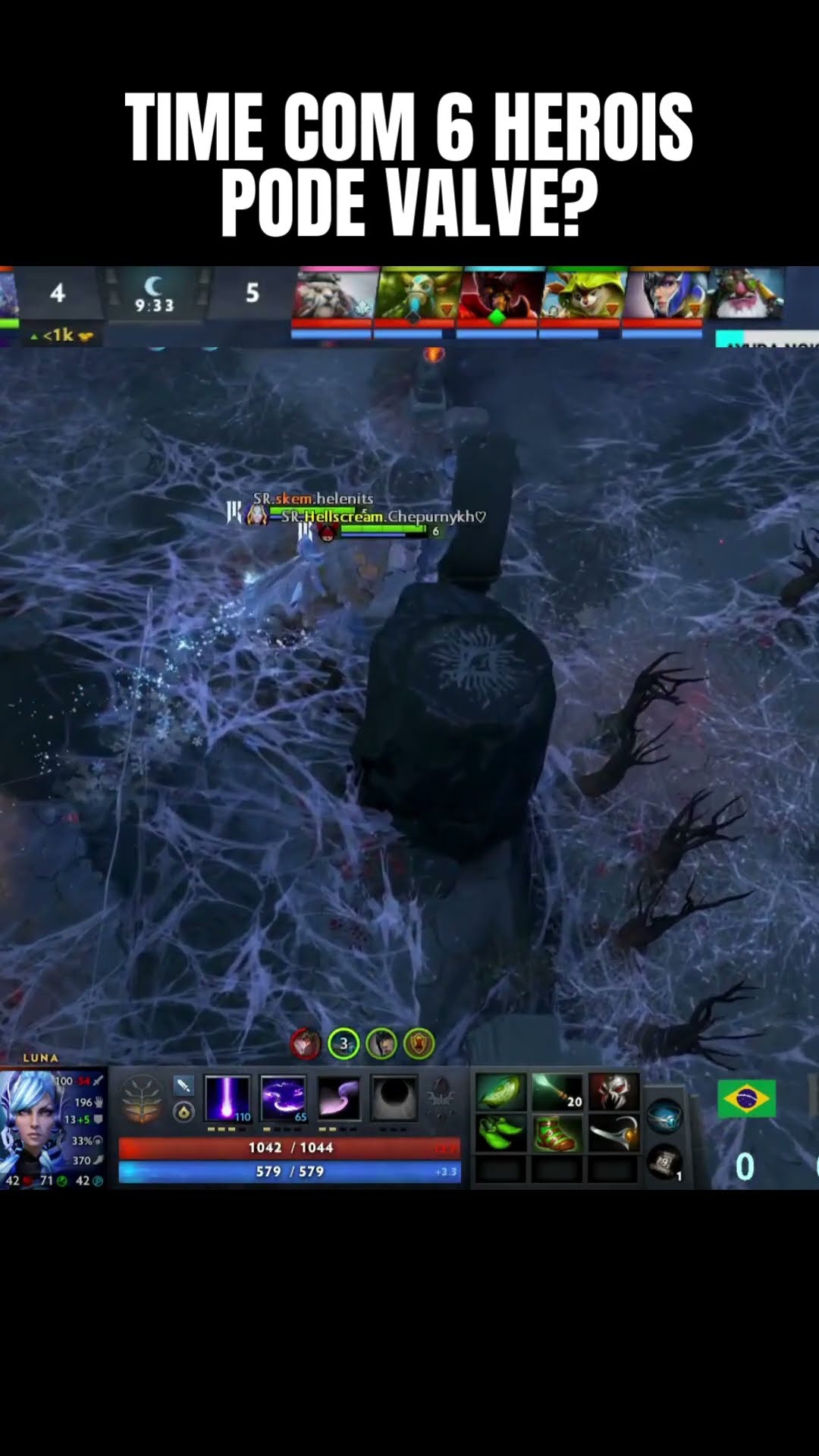 Galera safada, colocou 6 herois