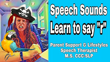 Speech Sounds: Learning how to say the "R" sound!- Sound Eliciting Articulation Instruction