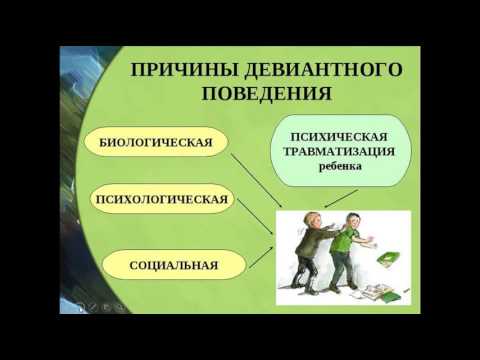 Система работы с учащимися девиантного поведения