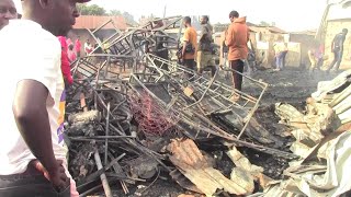 Agabuutikidde Omuliro gukutte amayumba ne bizinensi e Nateete ne gutta Maama n’abaanabe.