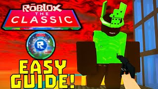 How To Get The Classic Event Badge in A DUSTY TRIP - ROBLOX EVENT