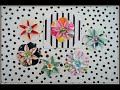 🔶 DIY | Paper Flower Embellishments | TUTORIAL | Easy Fold Project Idea