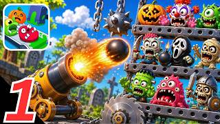 Crush the Monsters Gameplay Walkthrough - Fun puzzle of smashed monsters (iOS, Android) screenshot 4