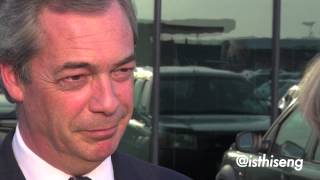 Nigel Farage discovers hes outside a lapdancing club