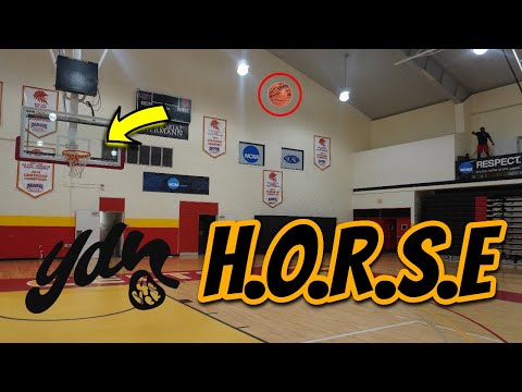 INTENSE GAME OF H.O.R.S.E VS. YDN TRICKSHOT COMPETITION!!