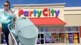 SHOP WITH PEACH 🍑 AT PARTY CITY FOR HALLOWEEN COSTUMES FOR MY 6 KIDS 🧑🏾👦🏽🧒🏽👧🏽👶🏾👶🏾 2021