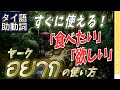 ※初心者向けタイ語「～したい」「～が欲しい」อยาก ヤーク の使い方