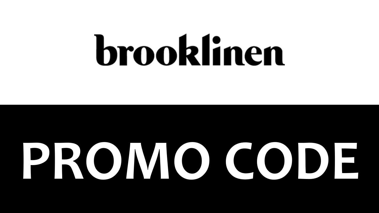 Brooklinen Promo Code YouTube