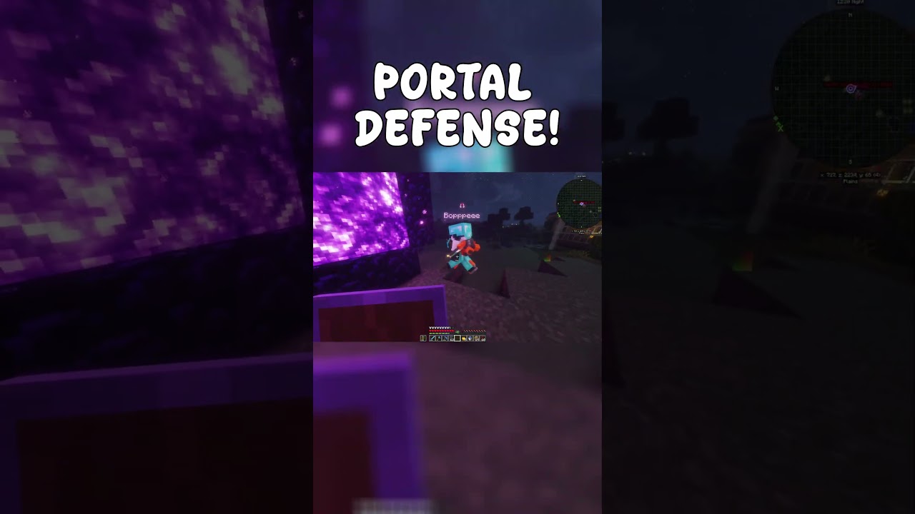 bro really tried it.  #funny #game #minecraft