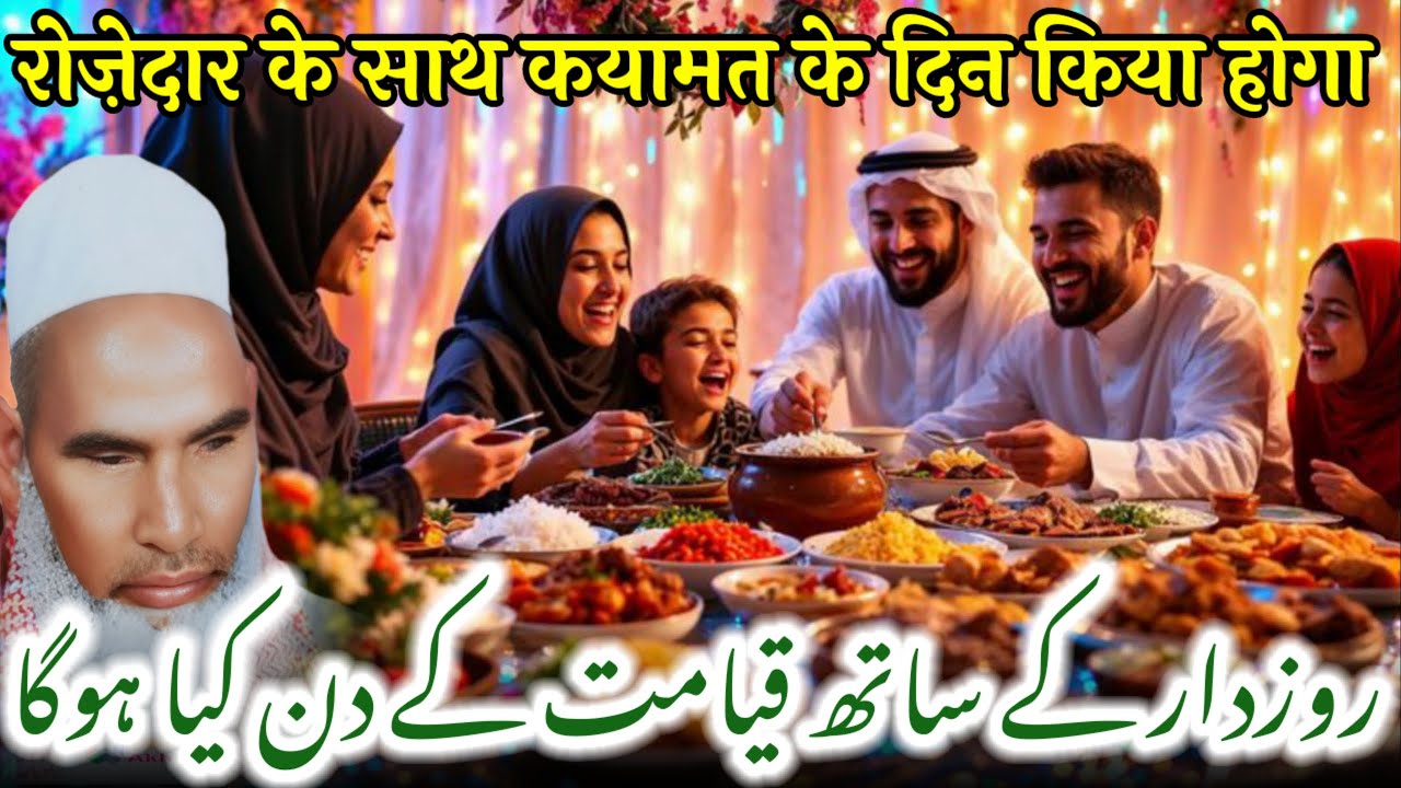 Rozdar ke sath Qayamat ke din kya hoga यह बयान सुनना मत भूलना Qari Hanif multani