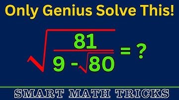 Japanese Math Olympiad | Tricky Square Root Algebra Problem | Can You Solve It?
