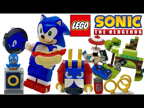 LEGO 76990 Sonic the Hedgehog Sonic's Speed Sphere Challenge Set, jogo