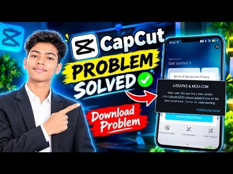 Capcut liteapks & 9mod.com problem solve | Capcut update problem fixed | Capcut Pro New Version