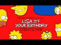 Michael Jackson Ft. Bart Simpson - Lisa It's Your Birthday (Credits Mix)