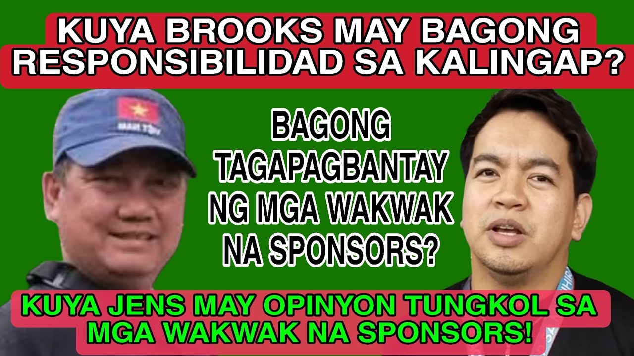 MAWAWALA NA NGA BA ANG MGA WAKWAK NA SPONSORS? KALINGAP PARTNER NA KASABWAT MAAARING MATANGGAL?