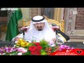 كلمة الملك عبدالله بن عبدالعزيز لشعبه الجمعة 1423 4 13 HD 