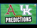 Arkansas vs kentucky series prediction  2024 sec baseball predictions