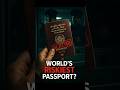 Why This Passport Is the Most Dangerous in the World – Shocking Truth!#viral t #YouTubeShorts