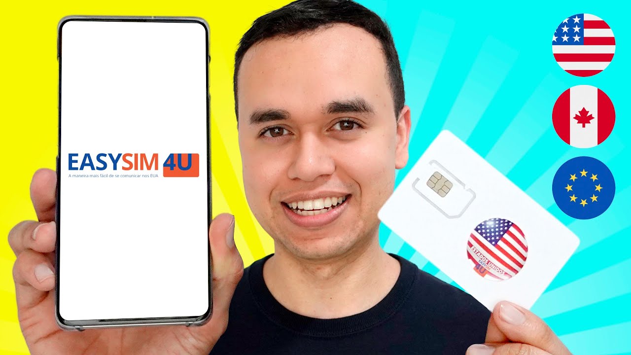 EasySim4U - Melhor Chip Internacional para viagem [EUA]