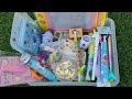 Satisfying Video | Cute Stationery Unboxing | Long Video 🎁 Pencil, Pen, Eraser, Sharpner ❤️
