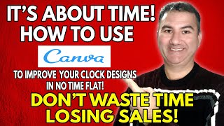 How to Use Canva to Insert Clock Faces on your Clock Design screenshot 2