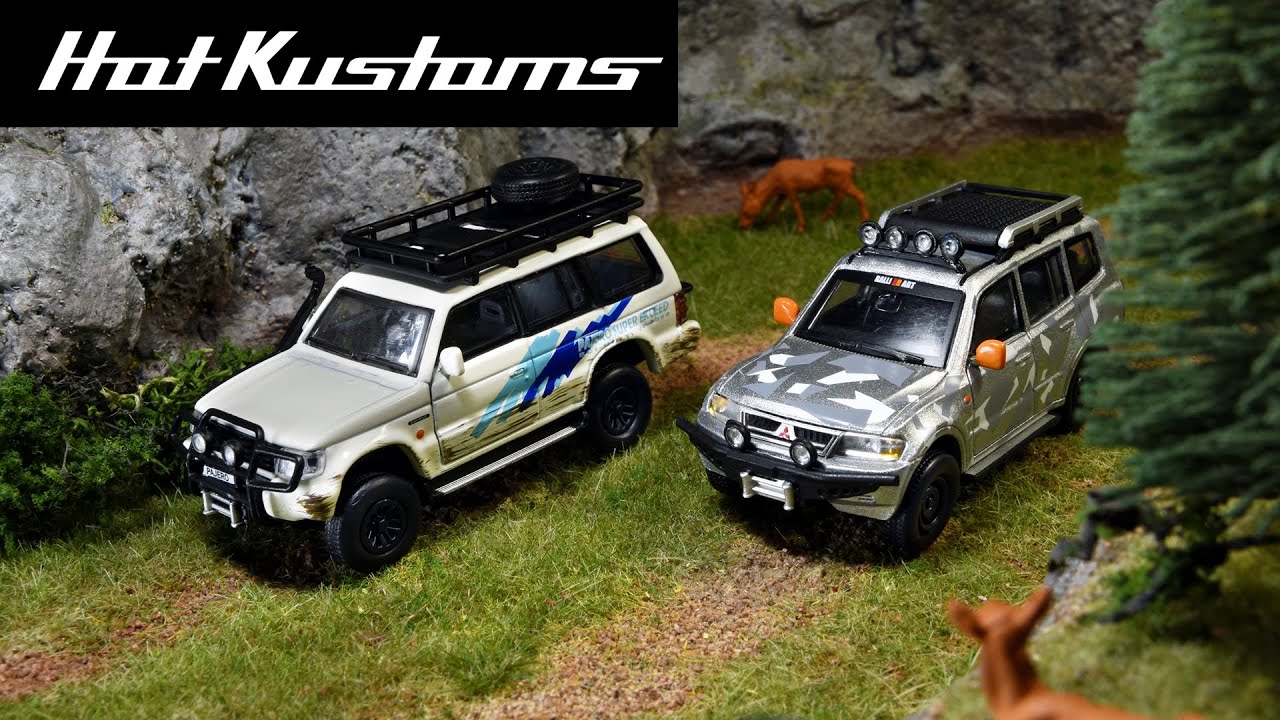 BM Creations Mitsubishi Pajero ICE and JUNGLE Pack Unboxing - YouTube