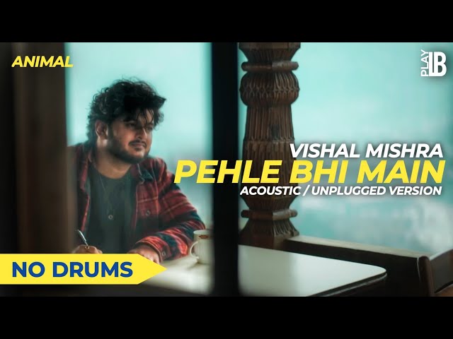 Pehle Bhi Main - Acoustic/Unplugged Version (NO DRUMS) | ANIMAL | Vishal Mishra | Ranbir K, Tripti D class=