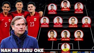 ROMBAK TOTAL❗inilah formasi Line up terbaik timnas Indonesia vs Irak putaran 4 piala dunia 2026 