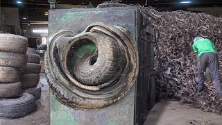Awesome Way Nigeria Recycle Tons of Used Vehicle Tires