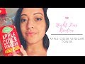 ACV Face Cleanse || NIGHT TIME Skincare Routine using Coconut Oil