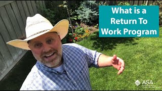 What is a Return To Work Program