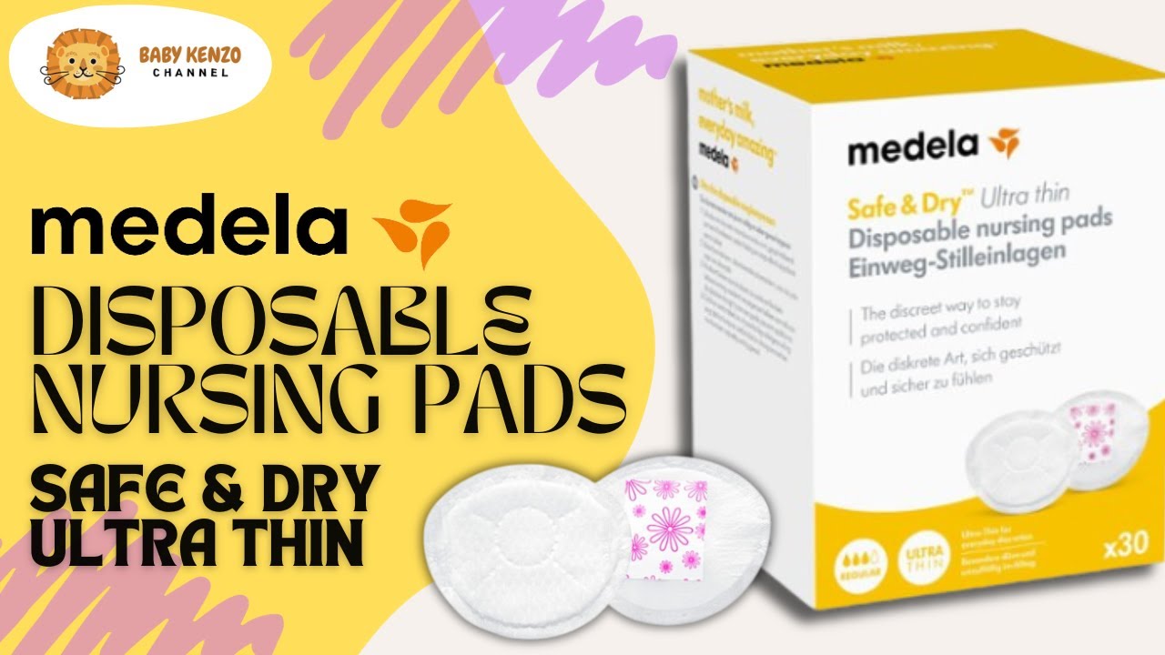 Medela Safe & Dry Disposable Nursing Pads - Ultra-Absorbent