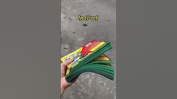 IN TỜ RƠI DÁN TƯỜNG | IN MINH KHANG #shorts