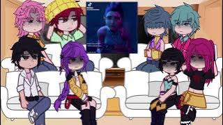 Saja boys and huntrix  react to the future//1/?//⚠️ My AU Kpop Demon Hunters⚠️