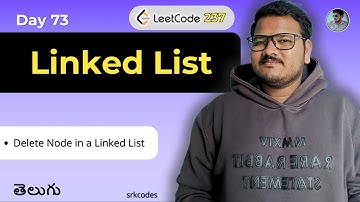 Leetcode 237: Delete Node in a Linked List | Python in Telugu | 2 Line Solution | srkcodes