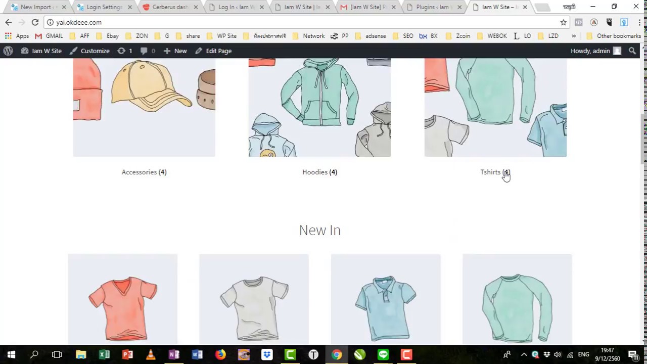 woocommerce วิธีใช้  2022 New  วิธีการติดตั้ง Woocommerce สอนทำเว็บ Woocommerce WordPress ตอนที่ 12-2019
