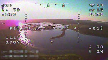 2 mile long range fpv dvr footage _ mini AR wing w/200mw vtx