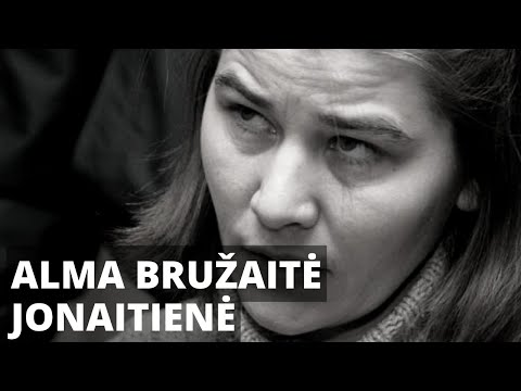 Du savo vaikus pasmaugusi Alma Bružaitė-Jonaitienė